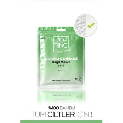 Aloe Vera & Amino Asit Nemlendiricili Kağıt Maske